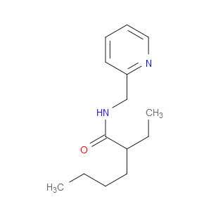 Hexanamide, 2-ethyl-N-(2-pyridinylmethyl)-