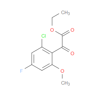 ethyl 2-(2-chloro-4-fluoro-6-methoxyphenyl)-2-oxoacetate