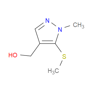 (1-methyl-5-(methylthio)-1H-pyrazol-4-yl)methanol