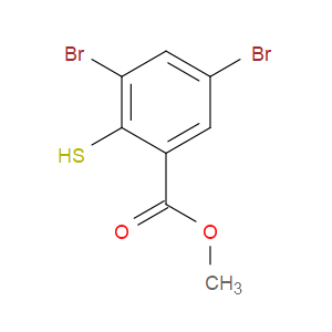 methyl 3,5-dibromo-2-mercaptobenzoate