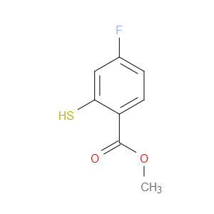 methyl 4-fluoro-2-mercaptobenzoate