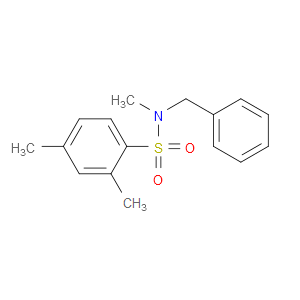 N,2,4-Trimethyl-N-(phenylmethyl)benzenesulfonamide