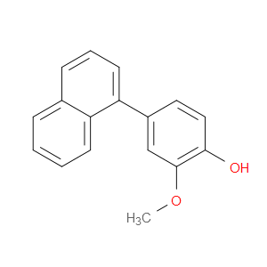 2-Methoxy-4-(1-naphthalenyl)phenol