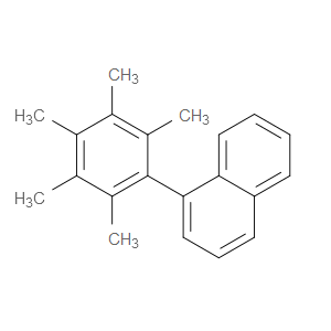 1-(2,3,4,5,6-Pentamethylphenyl)naphthalene