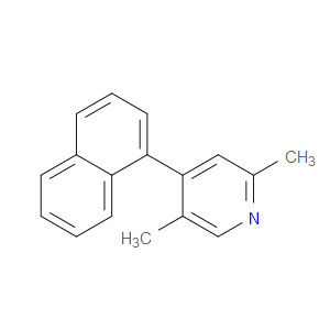 2,5-Dimethyl-4-(1-naphthalenyl)pyridine
