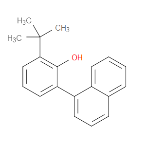 2-(1,1-Dimethylethyl)-6-(1-naphthalenyl)phenol