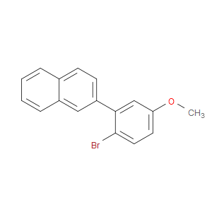 Naphthalene, 2-(2-bromo-5-methoxyphenyl)-