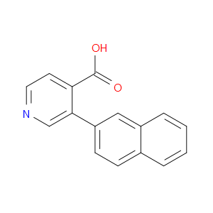 3-(2-Naphthalenyl)-4-pyridinecarboxylic acid