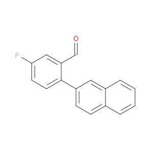 5-Fluoro-2-(2-naphthalenyl)benzaldehyde