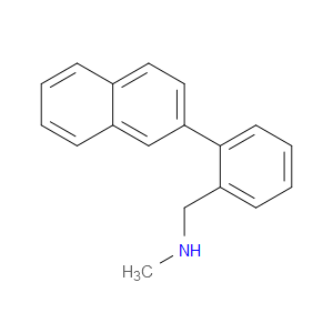 N-Methyl-2-(2-naphthalenyl)benzenemethanamine