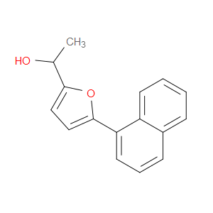 α-Methyl-5-(1-naphthalenyl)-2-furanmethanol