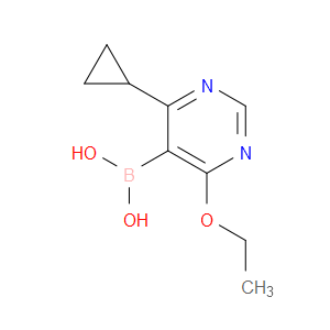 B-(4-Cyclopropyl-6-ethoxy-5-pyrimidinyl)boronic acid