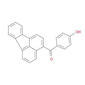 3-Fluoranthenyl(4-hydroxyphenyl)methanone