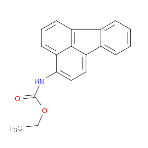 Carbamic acid, 3-fluoranthenyl-, ethyl ester