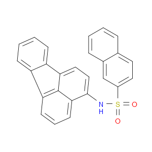 N-3-Fluoranthenyl-2-naphthalenesulfonamide