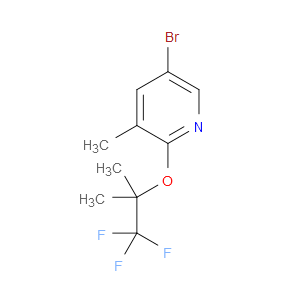 Pyridine, 5-bromo-3-methyl-2-(2,2,2-trifluoro-1,1-dimethylethoxy)-