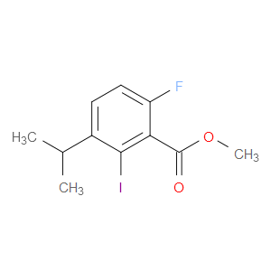 methyl 6-fluoro-2-iodo-3-isopropylbenzoate