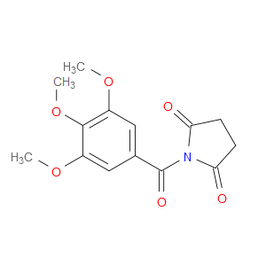 1-(3,4,5-Trimethoxybenzoyl)-2,5-pyrrolidinedione