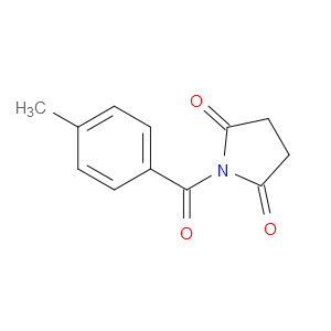 2,5-Pyrrolidinedione, 1-(4-methylbenzoyl)-