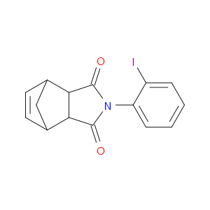 3a,4,7,7a-Tetrahydro-2-(2-iodophenyl)-4,7-methano-1H-isoindole-1,3(2H)-dione