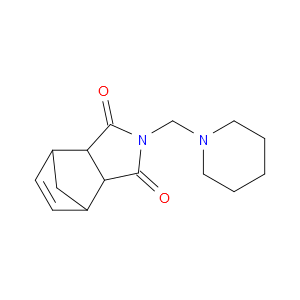 3a,4,7,7a-Tetrahydro-2-(1-piperidinylmethyl)-4,7-methano-1H-isoindole-1,3(2H)...