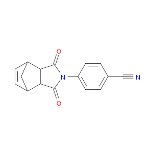 Benzonitrile, 4-(1,3,3a,4,7,7a-hexahydro-1,3-dioxo-4,7-methano-2H-isoindol-2-...