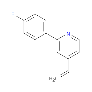 Pyridine, 4-ethenyl-2-(4-fluorophenyl)-