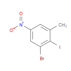 1-bromo-2-iodo-3-methyl-5-nitrobenzene
