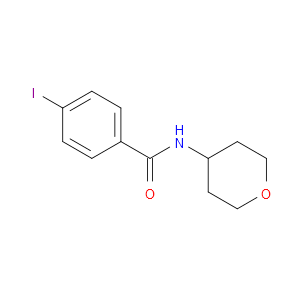 4-Iodo-N-(tetrahydro-2H-pyran-4-yl)benzamide