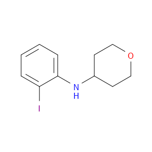 Tetrahydro-N-(2-iodophenyl)-2H-pyran-4-amine