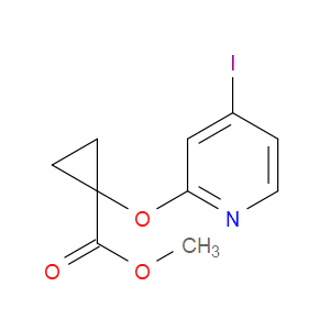 methyl 1-((4-iodopyridin-2-yl)oxy)cyclopropanecarboxylate