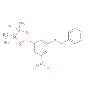 2-(3-(benzyloxy)-5-nitrophenyl)-4,4,5,5-tetramethyl-1,3,2-dioxaborolane
