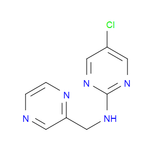 5-Chloro-N-(2-pyrazinylmethyl)-2-pyrimidinamine