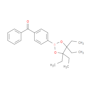 phenyl(4-(4,4,5,5-tetraethyl-1,3,2-dioxaborolan-2-yl)phenyl)methanone