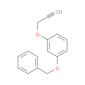 1-(Phenylmethoxy)-3-(2-propyn-1-yloxy)benzene