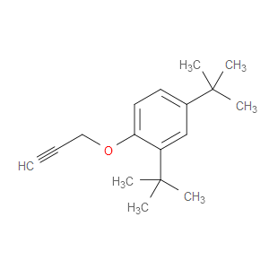 2,4-Bis(1,1-dimethylethyl)-1-(2-propyn-1-yloxy)benzene