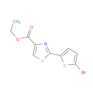 Ethyl 2-(5-bromo-2-thienyl)-4-thiazolecarboxylate