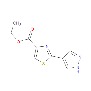 Ethyl 2-(1H-pyrazol-4-yl)-4-thiazolecarboxylate