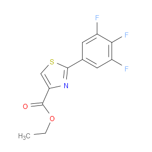 Ethyl 2-(3,4,5-trifluorophenyl)-4-thiazolecarboxylate