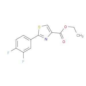 Ethyl 2-(3,4-difluorophenyl)-4-thiazolecarboxylate