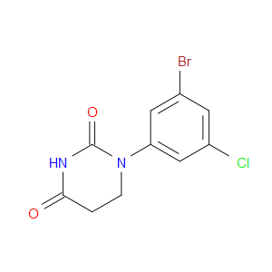 1-(3-Bromo-5-chlorophenyl)dihydro-2,4(1H,3H)-pyrimidinedione