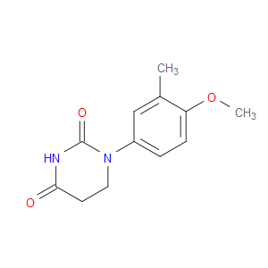 Dihydro-1-(4-methoxy-3-methylphenyl)-2,4(1H,3H)-pyrimidinedione