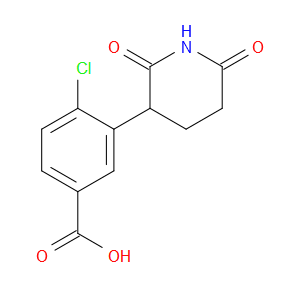 Benzoic acid, 4-chloro-3-(2,6-dioxo-3-piperidinyl)-