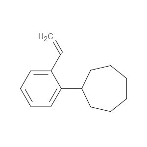 Cycloheptane, (2-ethenylphenyl)-