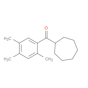 Cycloheptyl(2,4,5-trimethylphenyl)methanone