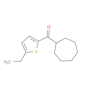 Cycloheptyl(5-ethyl-2-thienyl)methanone