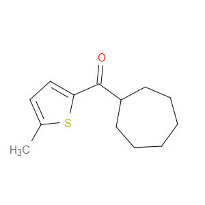Cycloheptyl(5-methyl-2-thienyl)methanone