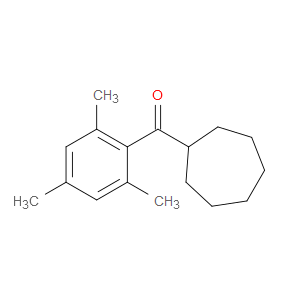 Cycloheptyl(2,4,6-trimethylphenyl)methanone