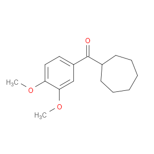 Cycloheptyl(3,4-dimethoxyphenyl)methanone