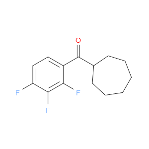 Cycloheptyl(2,3,4-trifluorophenyl)methanone